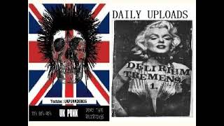 DELIRIUM TREMENS Vol 1  1983 compilation tape  UK Punk Demos [upl. by Ellennahs]