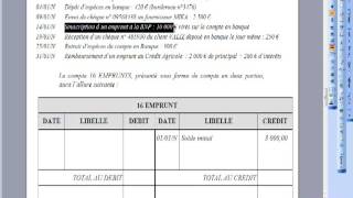 031 Calcul et interprétation des soldes [upl. by Francklyn913]