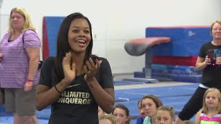 Gabby Douglas returns to Olympic competition [upl. by Frederik]