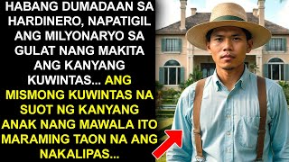 HABANG DUMADAAN SA HARDINERO NAPATIGIL ANG MILYONARYO SA GULAT NANG MAKITA ANG KANYANG KUWINTAS [upl. by Hako835]