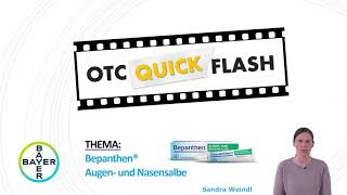 Bayer OTC Quick Flash – Bepanthen® Augen und Nasensalbe [upl. by Tymon]