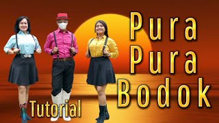 PURA PURA BODOK  Line Dance  Tutorial  by ASTRI DWI DIANA HAKIM amp ROOSAMEKTO MAMEK  Feb 2023 [upl. by Fricke]