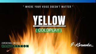 Yellow COLDPLAY Karaoke Lyrics🎤 [upl. by Barolet432]