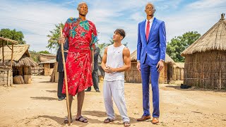 I Travelled To The Tallest Country In The World 7 foot giants [upl. by Dov]