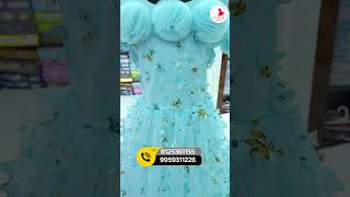 New Designer Exclusive Frocks Collection  Ramya Fashions  Trending Frocks in Hyderabad [upl. by Werby718]