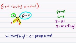 Naming Alcohols Using IUPAC Rules for Nomenclature [upl. by Ynnij]