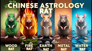 wood fire earth metal and water Rat Chinese Astrology [upl. by Karolyn]