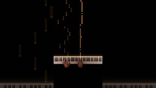 Victor’s Piano Solo  Corpse Bride Tutorial Slow shorts [upl. by Jarlen]