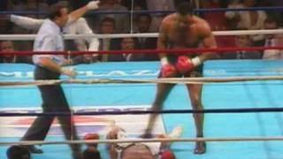 Tyson vs Spinks  1st Round Knockout [upl. by Yerffoej]