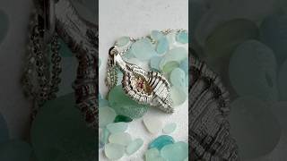 How it’s made  Sand cast silver shell  Handmade silver jewellery  Tutorial [upl. by Ricardama]