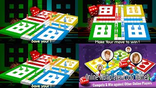 Ludo King Gameplay ♛ Player Vs Computer 4 Players Gameplay [upl. by Lyrahs]