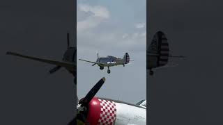 Curtiss P36 Hawk Duxford planespotter aviations curtiss p36 avgeek planespotter pilot [upl. by Nitsirk]