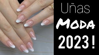 UÑAS DISEÑOS 2023  TENDENCIAS IDEAS UÑAS ELEGANTES [upl. by Seel]