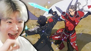 Kirito vs Heathcliff  KIRITO GOT LAID   Sword Art Online Ep 10 Reaction [upl. by Assela116]