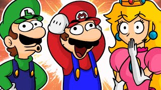 Funny Super Mario Characters Reaction Compilation  Gabasonian [upl. by Paff]