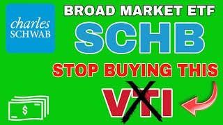 Charles Schwab SCHB Broad Market ETF Never Buying Vangaurd VTI Total Stock Market ETF Again🔥 [upl. by Ahsieyk]