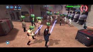 JML GAS JKL POW and MQG go 22 on Lothal combat mission  SWGOH Rise of the Empire ROTE TB [upl. by Richelle98]