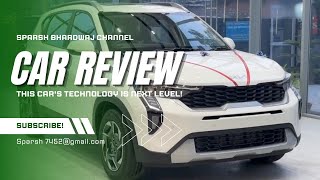 New KIA SONET HTK O Sunroof White  New Kia Sonet Htk Optional Second Base Model 2025 Review [upl. by Acissev]