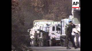 Bosnia  Malaysian Batallion Head For Srebrenica [upl. by Delorenzo]