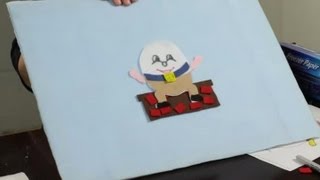 How to Make a Storyboard With Flannel amp Felt  Felt Craft Projects [upl. by Alyos]