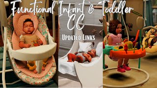 Functional Infant amp Toddler CC showcase  Ms Hannigan returns to her orphanage  The Sims 4 [upl. by Erminie]