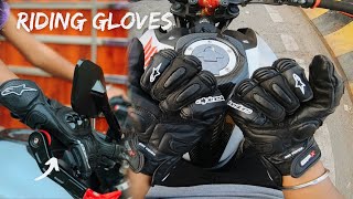 My new Riding Gloves  Alpinestars GPX [upl. by Euqinomod]