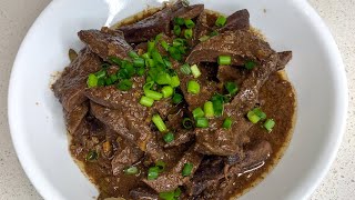 The Best Adobo Atay ng baboy  Simple Recipe Pork Liver shorts [upl. by Rodolfo]