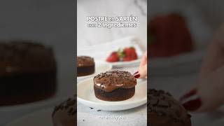 POSTRE con 2 INGREDIENTES en la SARTÉN 🍫 postresfaciles recetas [upl. by Ummersen]