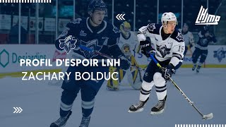 Espoirs du Repêchage LNH 2021  Rencontrez Zachary Bolduc [upl. by Omocaig]