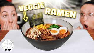 Das beste Veggie Ramen Rezept  Vegetarische Vegane Ramen selber machen [upl. by Glaser145]