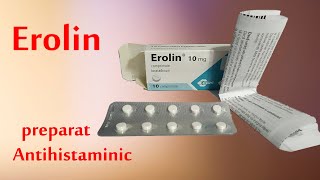 Erolin Preparat Antihistaminic [upl. by Navnod]