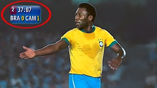 BRASIL TAVA PERDENDO POR 1 A 0 ATÉ QUE PELÉ FEZ ALGO INACREDITÁVEL [upl. by Nerty247]