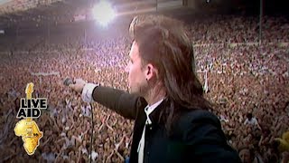 U2  Bad Live Aid 1985 [upl. by Ailen]