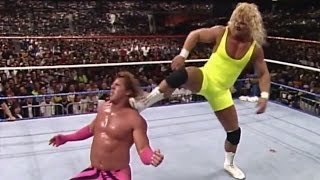 Brutus quotThe Barberquot Beefcake vs Mr Perfect WrestleMania VI [upl. by Suirtimed543]