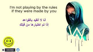 Alan Walker  Who I Am  ما أنا عليه Lyrics amp Arabic subtitles  مترجمة مع الكلمات [upl. by Oremoh]