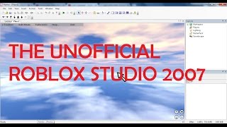 The most accurate ROBLOX Studio 2007 ever OUTDATED [upl. by Aicenat]