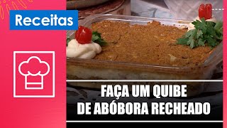 Faça um quibe de abóbora recheado com a culinarista Augusta Nani – 311024 [upl. by Euqnom]