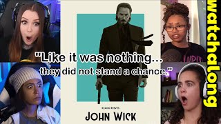 John Wick vs Tasked Crew  John Wick 2014 Realtime Movie Reactions [upl. by Berck90]