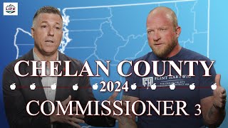 Chelan County Commissioner Brad Hawkins vs Flint Hartwig [upl. by Inafetse]