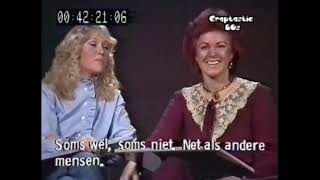 Agnetha Faltskog amp AnniFrid Lyngstad interview Mies 01121981 [upl. by Ahsakal]