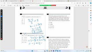 Digital SAT Math Practice Test How to get 800 in SAT Math [upl. by Dranoel]