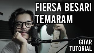 Fiersa Besari  Temaram  Guitar Tutorial [upl. by Ecinreb]