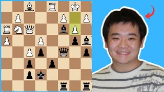 He sacrificed 5 times in 10 moves  The Li Chao B Immortal  Classical Sicilian Rauzer model game [upl. by Hakkeber407]