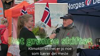 Norgesdemokratenes leder Geir Ugland Jacobsen om klima [upl. by Eitsirc]