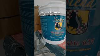 Pros and Cons of Mastic tile diytips diyproject diy contractor construction mastic adhesive [upl. by Shel]