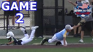 TEAM HAWAII STUNS CALIFORNIA  2024 PG National AllState 11U Games 2 [upl. by Retsel]