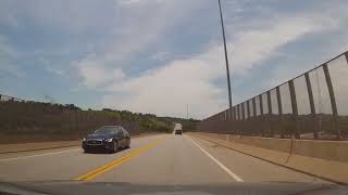 Driving Across The Markland Locks and Dam from Indiana to Kentucky [upl. by Caron863]