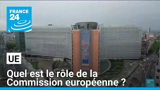 UE  quel est le rôle de la Commission européenne  • FRANCE 24 [upl. by Eimrots]