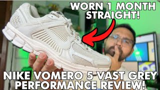 I wore the Nike Vomero 5 Vast Grey FOR ONE MONTH STRAIGHT Heres what I learned [upl. by Wellesley]