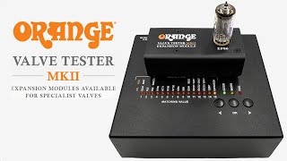 Orange Amps Valve Tester 300B Expansion Module [upl. by Nerissa]